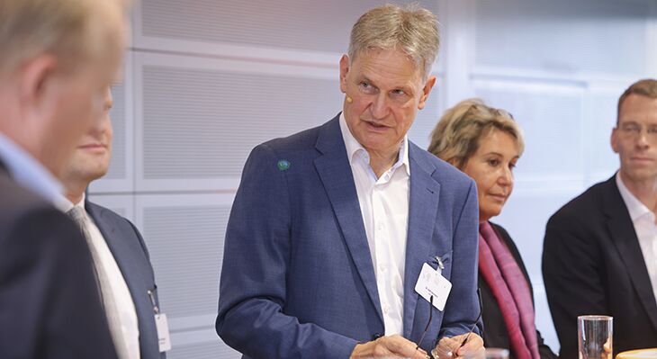 Dr. Ralf Hermann, Leiter GOVET, f&uuml;hrte die Ressort-Interviews
