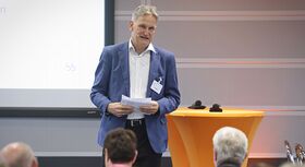 Bild von Ralf Hermann, GOVET, bei der Verabschiedung