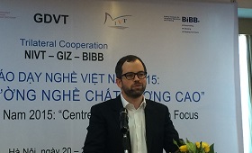 The new TVET Report Viet Nam 2015 - developed within the scope of Vietnamese-German cooperation