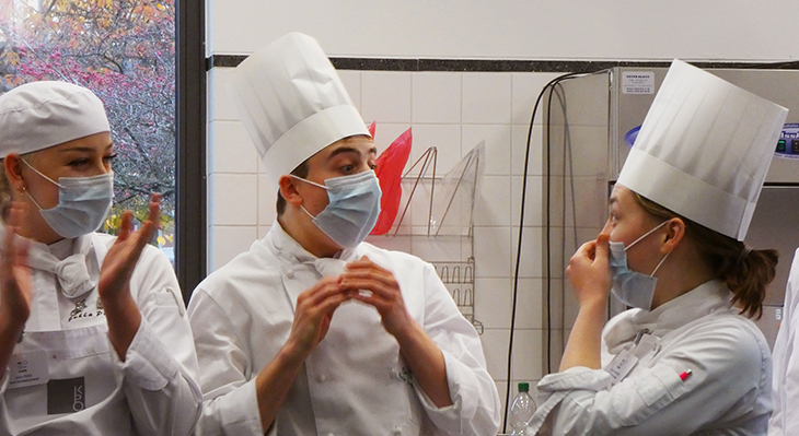 “We – Future Chefs” final – trainees demonstrate fine culinary skills